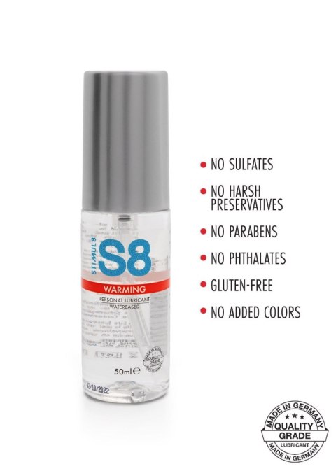 S8 WB Warming Lube 50ml Warming S8 WB Warming Lube 50ml Warming