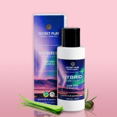 HYBRID LUBRICANT - ALOE VERA - ORGANIC COSMETICS 100 ML HYBRID LUBRICANT - ALOE VERA - ORGANIC COSMETICS 100 ML