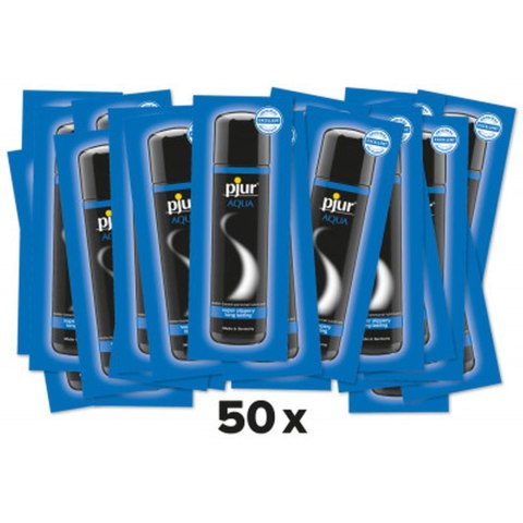 Żel-pjur Aqua 2 ml-waterbased - 50 sztuk Żel-pjur Aqua 2 ml-waterbased - 50 sztuk
