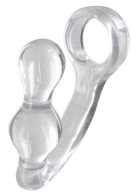 Power Plug, korek analny & Penisring Transparent Power Plug, korek analny & Penisring Transparent