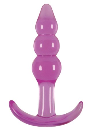 T-Plug, korek analny Ripple Purple