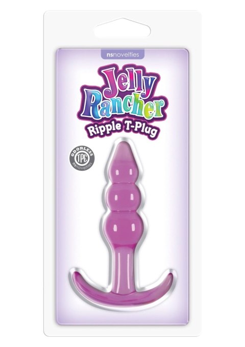 T-Plug, korek analny Ripple Purple T-Plug, korek analny Ripple Purple