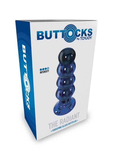 The Radiant Glass Buttplug, korek analny Blue The Radiant Glass Buttplug, korek analny Blue