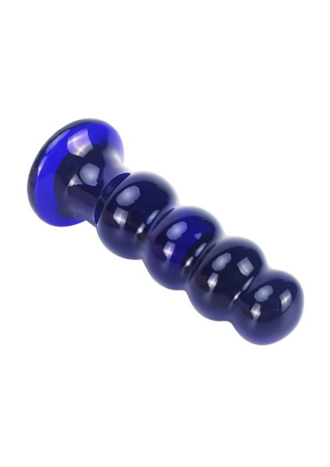 The Radiant Glass Buttplug, korek analny Blue The Radiant Glass Buttplug, korek analny Blue