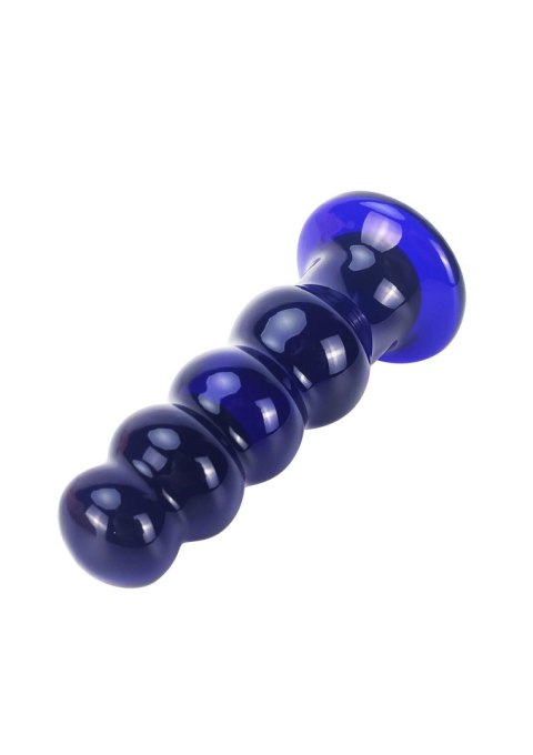 The Radiant Glass Buttplug, korek analny Blue The Radiant Glass Buttplug, korek analny Blue