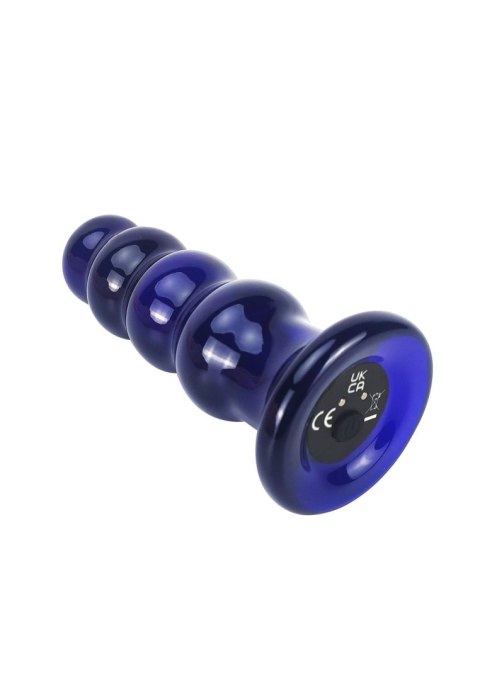 The Radiant Glass Buttplug, korek analny Blue The Radiant Glass Buttplug, korek analny Blue