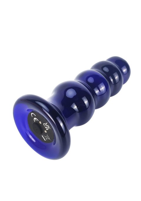The Radiant Glass Buttplug, korek analny Blue The Radiant Glass Buttplug, korek analny Blue