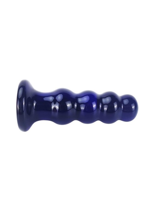 The Radiant Glass Buttplug, korek analny Blue The Radiant Glass Buttplug, korek analny Blue