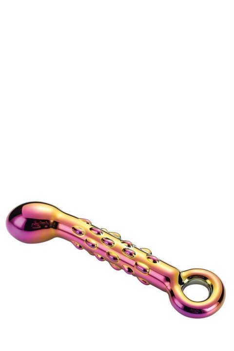 GLAMOUR GLASS RIBBED G-SPOT DILDO GLAMOUR GLASS RIBBED G-SPOT DILDO