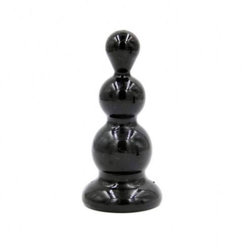 Korek analny black anal plug, korek analny 3,2 inch / 8 cm