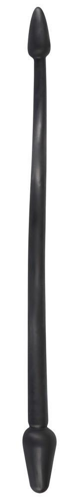 Nature Skin Double Plug, korek analny Black Nature Skin Double Plug, korek analny Black