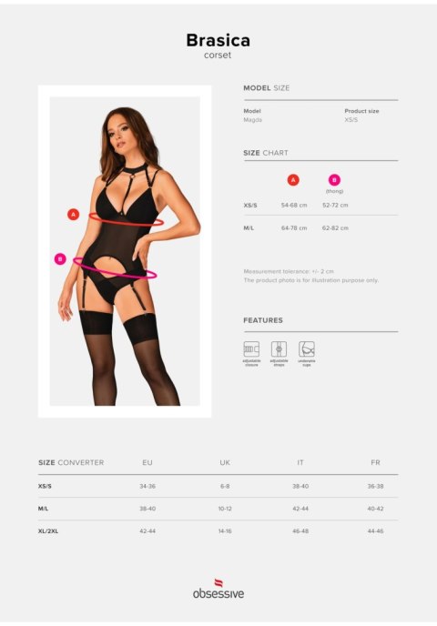 Bielizna-Brasica gorset XS/S Bielizna-Brasica gorset XS/S