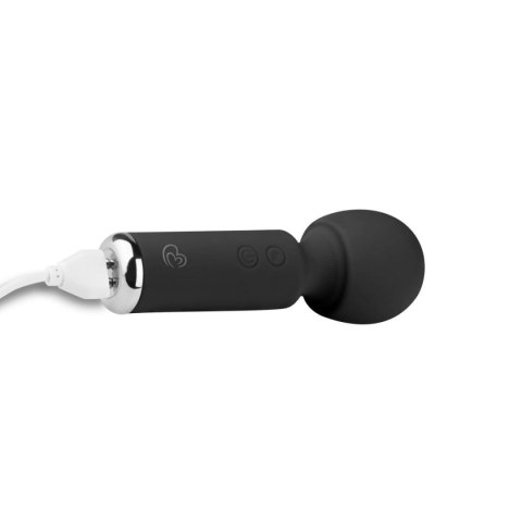 Mini Vibe Wand, różdżka, mikrofon wibrator - Black Mini Vibe Wand, różdżka, mikrofon wibrator - Black