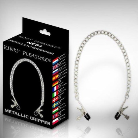 Kinky Pleasure - Mettalic Gripper Kinky Clamps Kinky Pleasure - Mettalic Gripper Kinky Clamps