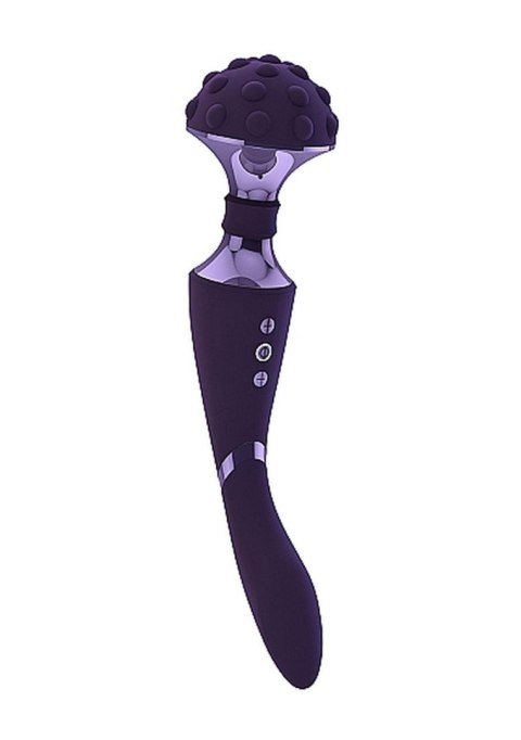 Stymulator, wibrator- Shiatsu Bendable Wibrator, masażer, wand Wand, różdżka, mikrofon - Purple Stymulator, wibrator- Shiatsu Bendable Wibrator, masażer, wand Wand, różdżka, mikrofon - Purple