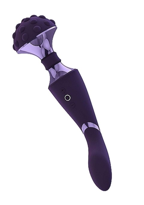 Stymulator, wibrator- Shiatsu Bendable Wibrator, masażer, wand Wand, różdżka, mikrofon - Purple Stymulator, wibrator- Shiatsu Bendable Wibrator, masażer, wand Wand, różdżka, mikrofon - Purple