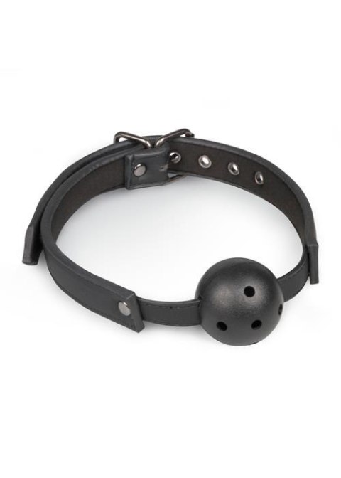 Knebel-Ball Gag With PVC Ball - Black Knebel-Ball Gag With PVC Ball - Black