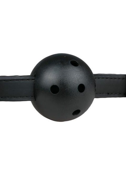 Knebel-Ball Gag With PVC Ball - Black Knebel-Ball Gag With PVC Ball - Black