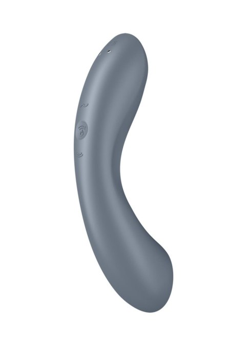 Curvy Potrójny wibrator 2 bluegrey Curvy Potrójny wibrator 2 bluegrey