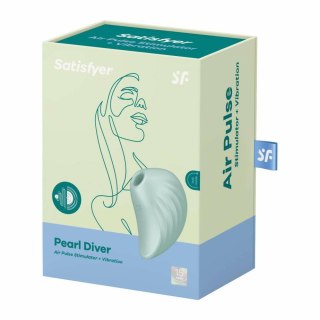 Stymulator, wibrator-Pearl Diver (Mint)
