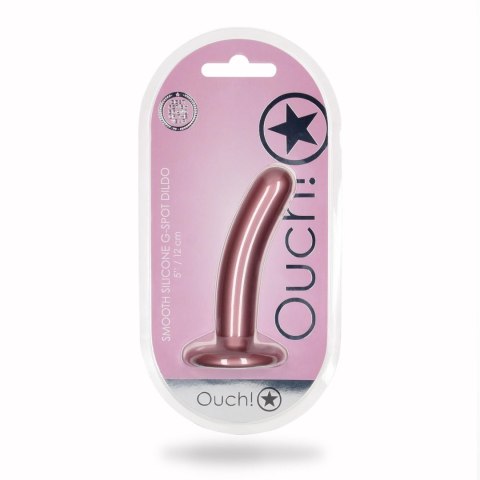 Smooth Silicone G-Spot Dildo - 5'' / 12 cm Smooth Silicone G-Spot Dildo - 5'' / 12 cm