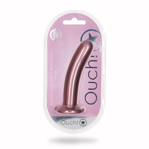 Smooth Silicone G-Spot Dildo - 6'' / 14,5 cm Smooth Silicone G-Spot Dildo - 6'' / 14,5 cm