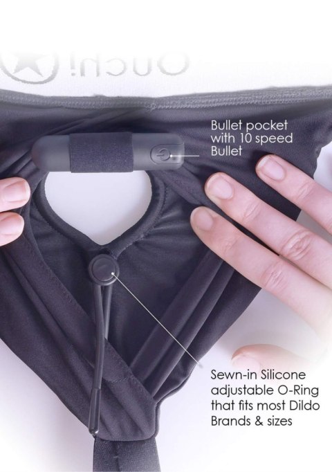 Vibrating Strap-on Hipster - M/L Vibrating Strap-on Hipster - M/L