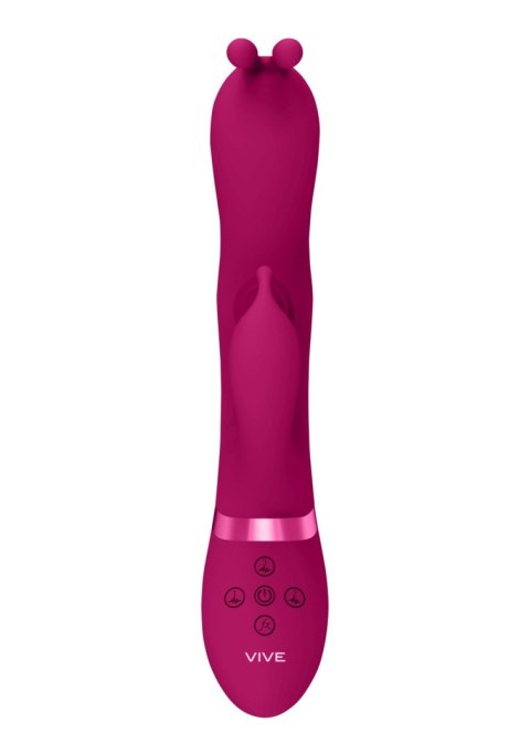 Gada - wibrator Wibrator króliczek Ear G-Spot Wibrator króliczek, rabbit with Pulse Wave Shaft Gada - wibrator Wibrator króliczek Ear G-Spot Wibrator króliczek, rabbit with Pulse Wave Shaft
