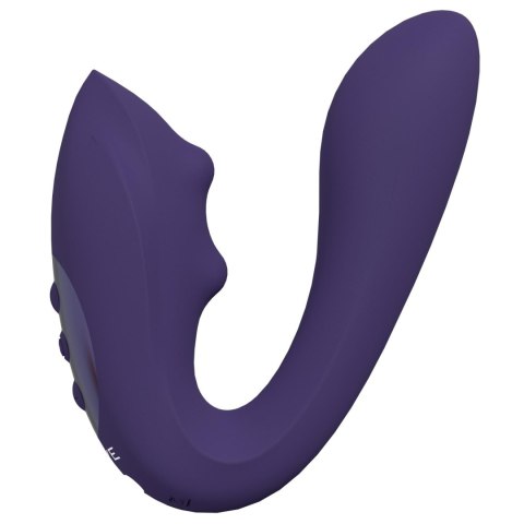 VIVE - Yuki - Mini wibrator Dual Motor - G-Spot wibrator with Massaging Beads - Purple VIVE - Yuki - Mini wibrator Dual Motor - G-Spot wibrator with Massaging Beads - Purple