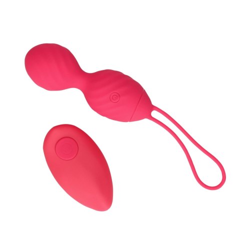 Vibrating Egg with Remote Control - Strawberry Red Vibrating Egg with Remote Control - Strawberry Red