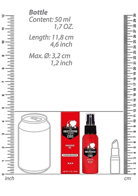 Original CBD from Amsterdam - Massage Oil - 50 ml Original CBD from Amsterdam - Massage Oil - 50 ml