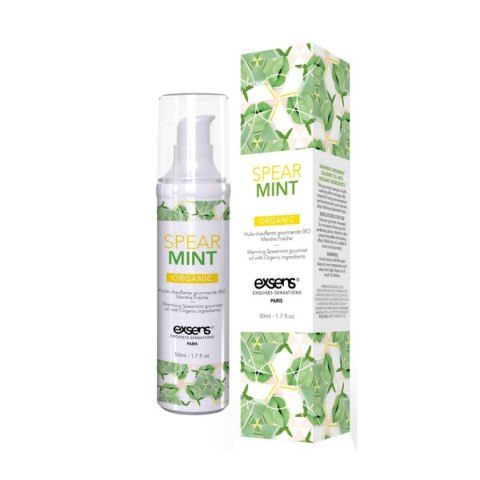 SPEARMINT ORGANIC warming gourmet massage oil with organic ingredients 50 ml SPEARMINT ORGANIC warming gourmet massage oil with organic ingredients 50 ml
