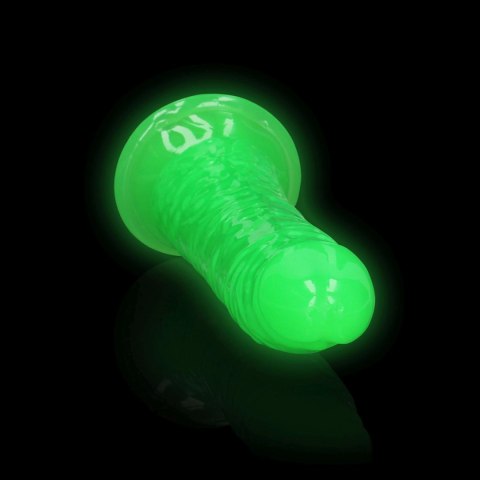 Slim Realistic Dildo with Suction Cup - Glow in the Dark - 7'' / 18 cm Slim Realistic Dildo with Suction Cup - Glow in the Dark - 7'' / 18 cm