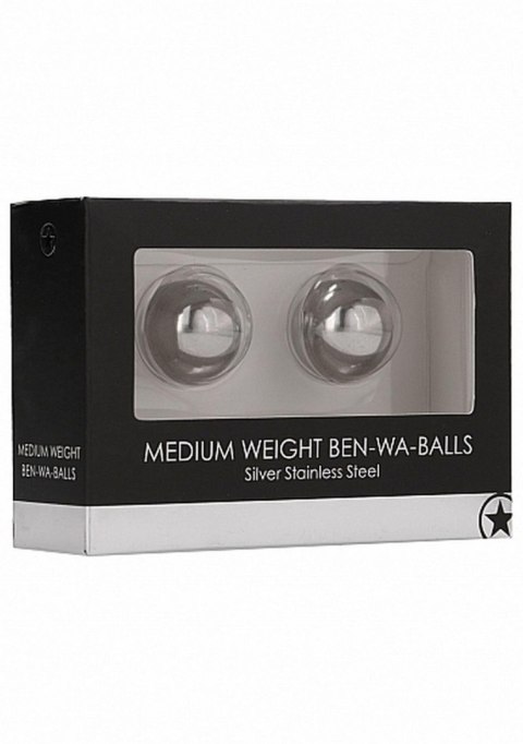 Medium Weight Ben-Wa-Balls - Silver Medium Weight Ben-Wa-Balls - Silver