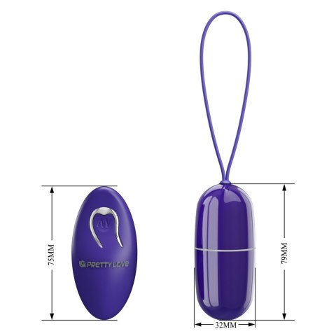 PRETTY LOVE - Arvin - Youth, Wireless remote control 12 vibration functions PRETTY LOVE - Arvin - Youth, Wireless remote control 12 vibration functions