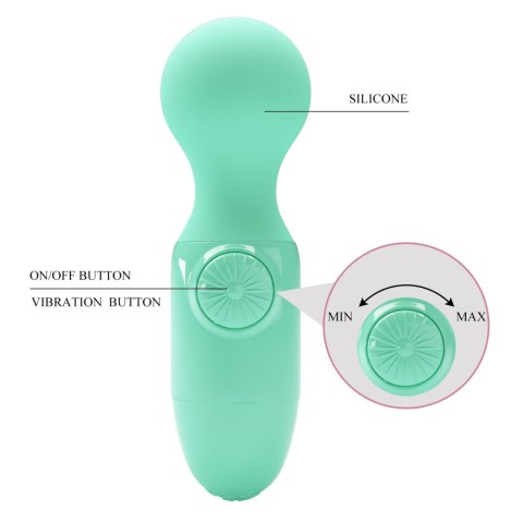 2 WIBRATOR - Mini stick Light Green, Little Cute Vibration 2 WIBRATOR - Mini stick Light Green, Little Cute Vibration