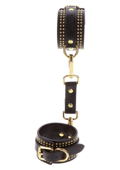 Studded Wrist Cufs Set Black Studded Wrist Cufs Set Black
