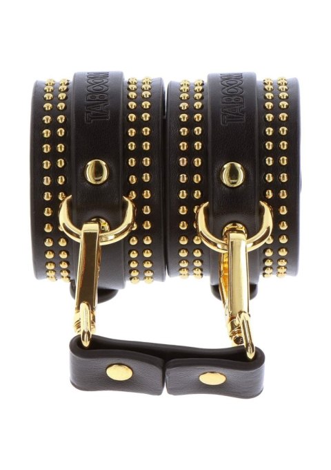 Studded Wrist Cufs Set Black Studded Wrist Cufs Set Black