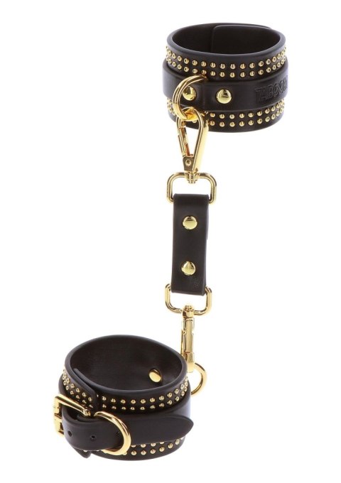 Studded Wrist Cufs Set Black Studded Wrist Cufs Set Black