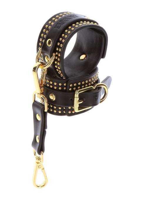 Studded Wrist Cufs Set Black Studded Wrist Cufs Set Black