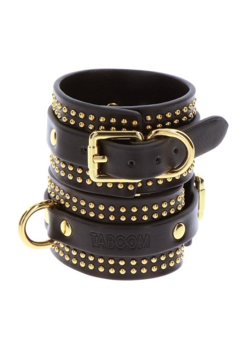 Studded Wrist Cufs Set Black Studded Wrist Cufs Set Black