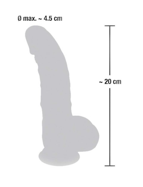 Medical Silicone Dildo 20 cm Medical Silicone Dildo 20 cm