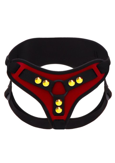 Strap-On Harness Deluxe Red Strap-On Harness Deluxe Red