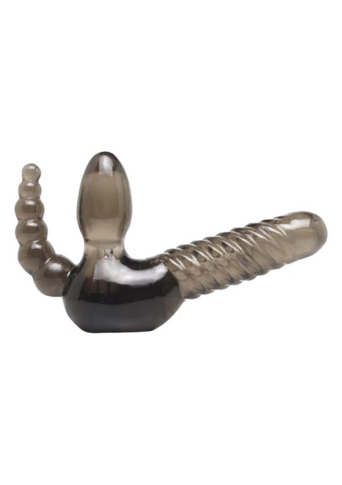Strap-On with Anal Stimulator Grey Strap-On with Anal Stimulator Grey