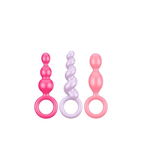 Zestaw-Satisfyer Plug, korek analnys colored (set of 3)