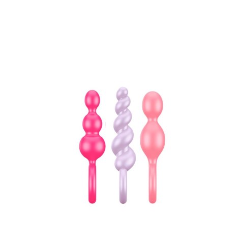 Zestaw-Satisfyer Plug, korek analnys colored (set of 3)
