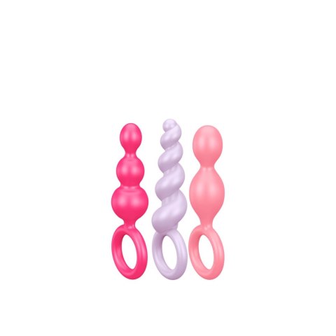 Zestaw-Satisfyer Plug, korek analnys colored (set of 3)