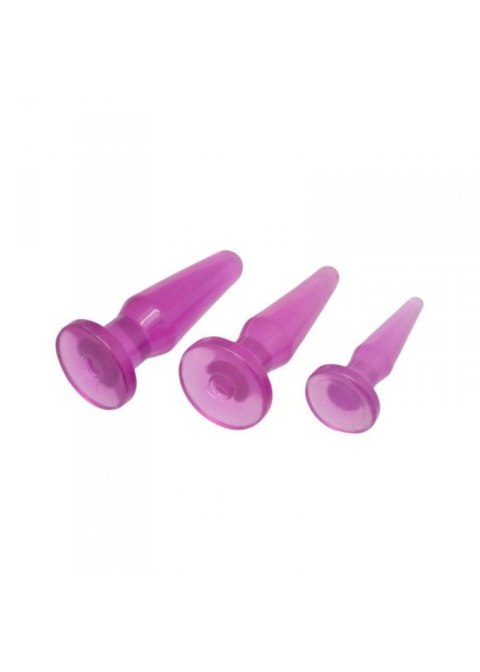 Plug, korek analny-TPE ANAL plug, korek analny 3 SIZES/ SET Plug, korek analny-TPE ANAL plug, korek analny 3 SIZES/ SET