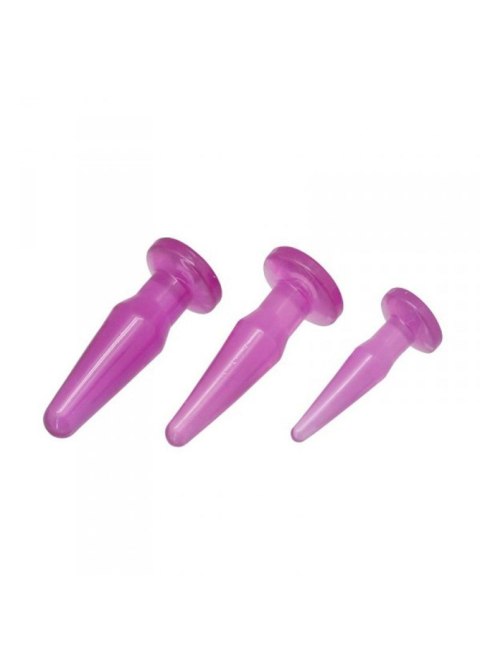 Plug, korek analny-TPE ANAL plug, korek analny 3 SIZES/ SET Plug, korek analny-TPE ANAL plug, korek analny 3 SIZES/ SET