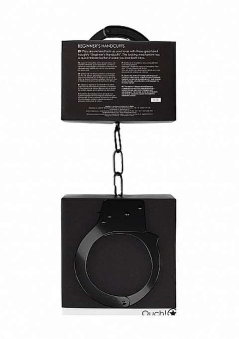 Beginner""s Handcuffs - Black Beginner""s Handcuffs - Black